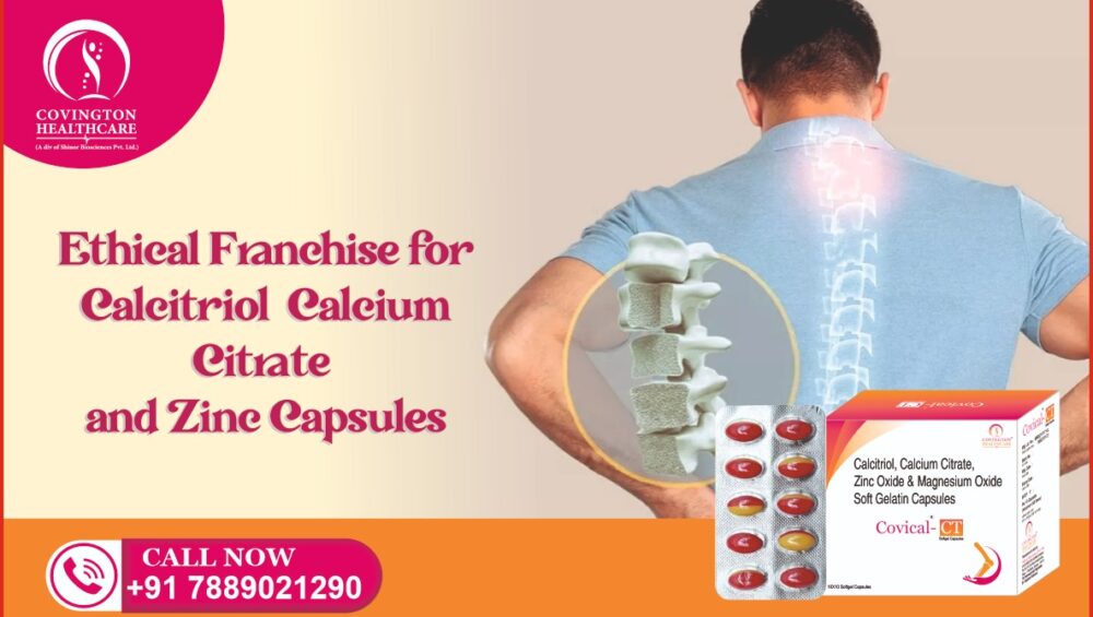 COVICAL CT - CALCITRIOL 025 MCG CALCIUM CITRATE 425 MG ZINC 20 MG MAGNESIUM 40 MG SOFTGEL CAPSULES