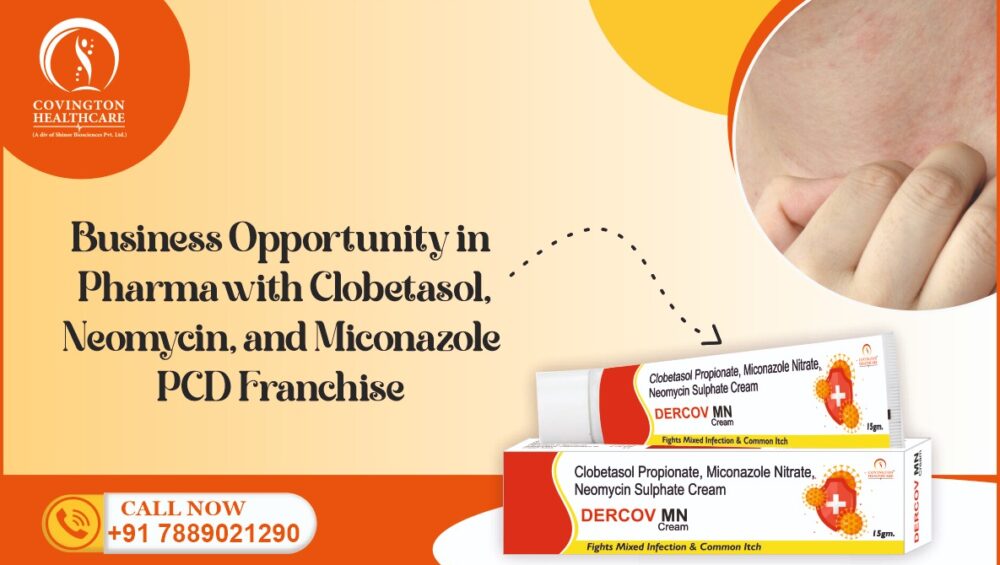 DERCOV MN - CLOBETASOL 0.05% + NEOMYCIN 0.5% + MICONAZOLE 2%