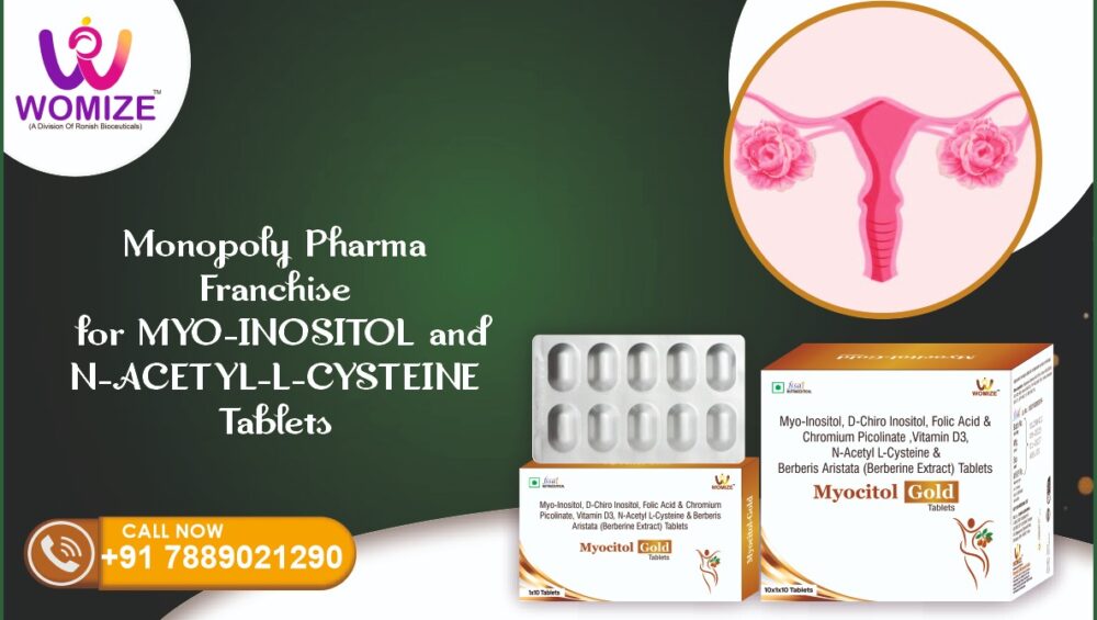 MYOCITOL GOLD Tablets combine Myo-Inositol, Berberine, Folic Acid