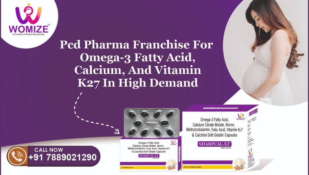 SHARPCAL XT - OMEGA 3 FATTY ACID 150MG + CALCIUM 500MG + BORON 1.5MG + METHYLCOBALAMIN 750MCG + FOLIC ACID 400MCG + VITAMIN K27 45MCG + CALCITRIOL 0.25MCG SOFTGEL CAPSULES