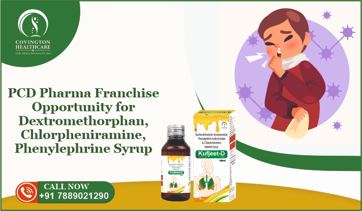 KUFJEET D - DEXTROMETHORPHAN 10 MG + CHLORPHENIRAMINE 2 MG + PHENYLEPHRINE 5MG5ML SYRUP
