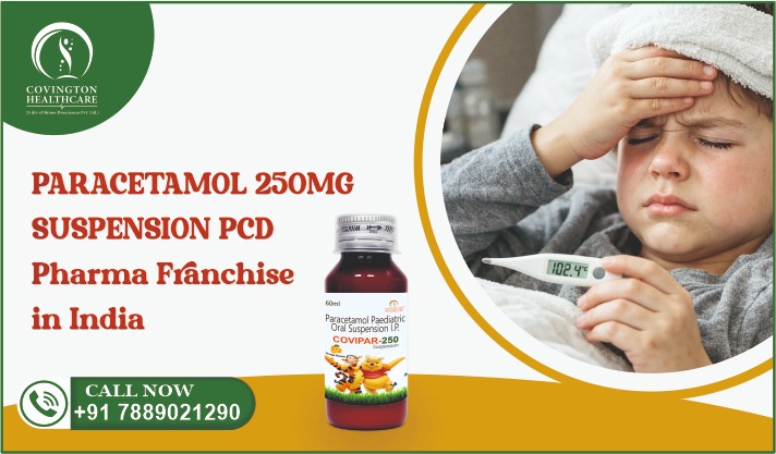 COVIPAR 250 - PARACETAMOL 250MG SUSPENSION